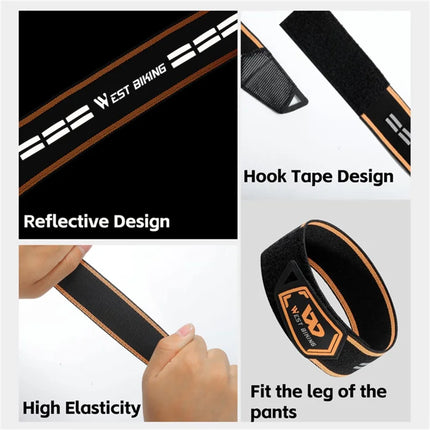 508 Bande elastiche riflettenti per il ciclismo all'aperto