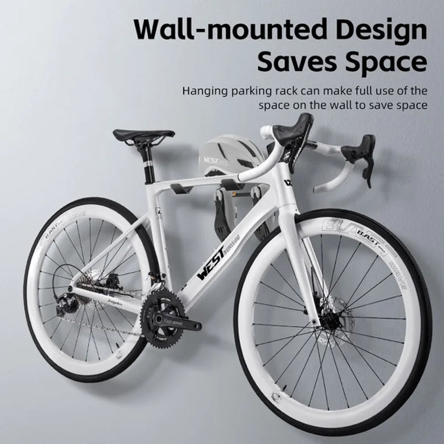 1708 Soporte mural para bicicleta poco voluminoso