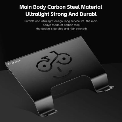 1708 Soporte mural para bicicleta poco voluminoso