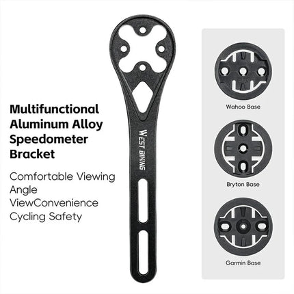 612 Extension support for bicycle meter in aluminum alloy