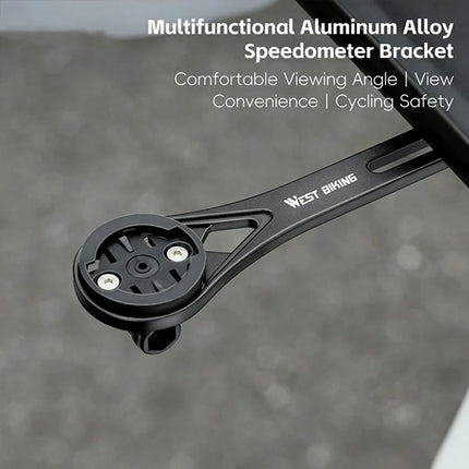 612 Extension support for bicycle meter in aluminum alloy