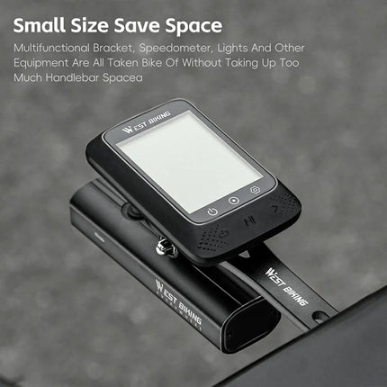 612 Extension support for bicycle meter in aluminum alloy