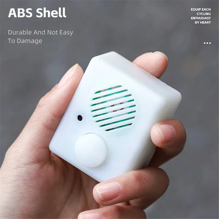 400Sonnette WEST BIKING 120dB rose, enregistrement audio, électronique VTT