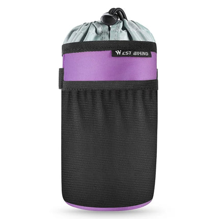 Sacoche à eau pour vélo avec poche isolée avant