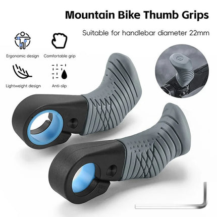 Poignée ergonomique pour vélo de montagne