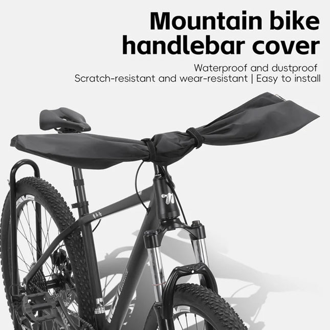 Housse de guidon de vélo étanche et anti-poussière