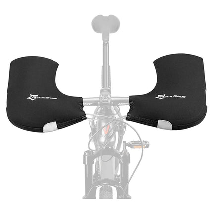 1703Par de luvas de ciclismo quentes corta-vento