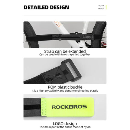 2485 Correa ajustable de estabilización de rueda de bicicleta multifunción