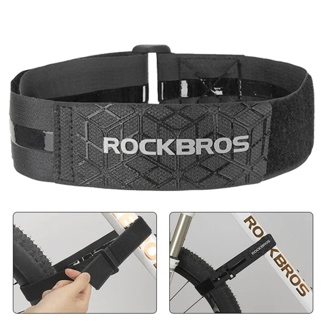 2485 Cinghia regolabile di stabilizzazione per ruota di bicicletta multifunzione