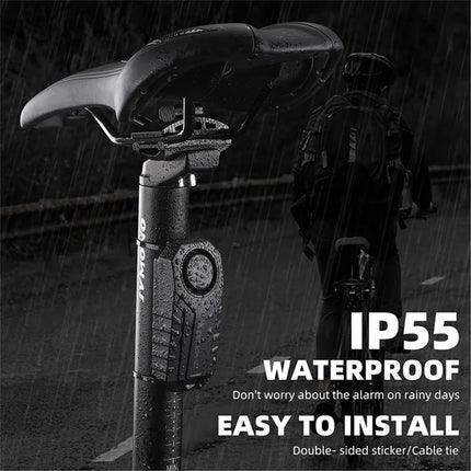 543Allarme per bicicletta senza fili, allarme antifurto con telecomando, suono forte