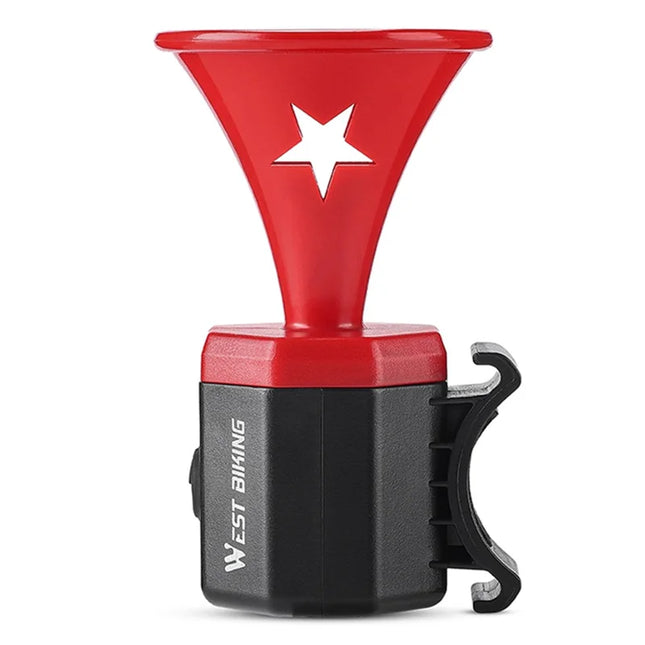 835Campanello per bicicletta con suono di avvertimento 90 dB ricaricabile via USB