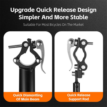 1404 Cestino posteriore per bicicletta 20L in lega di alluminio