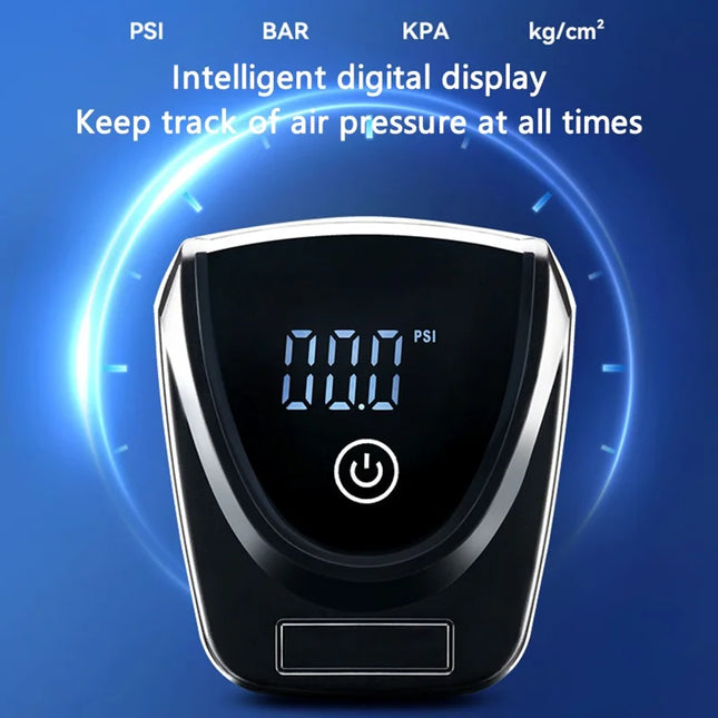 2350Pompe à pied à double cylindre avec écran numérique 160 PSI