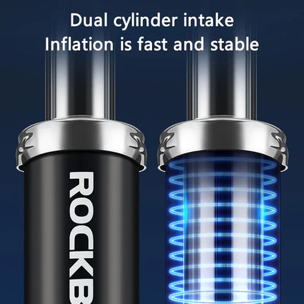 2350Pompe à pied à double cylindre avec écran numérique 160 PSI