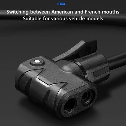 2350Pompe à pied à double cylindre avec écran numérique 160 PSI