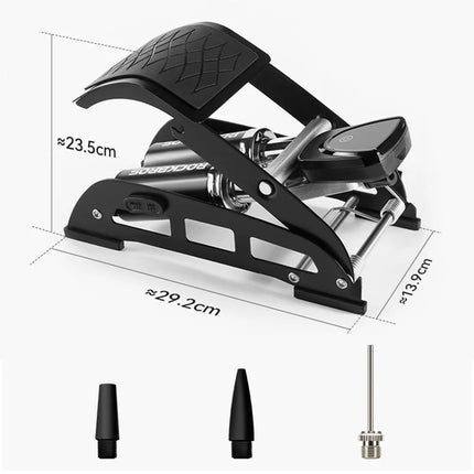 2350Pompe à pied à double cylindre avec écran numérique 160 PSI