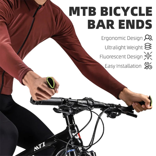 1309 Manopole per manubrio in composito di fibra di nylon con angolo regolabile