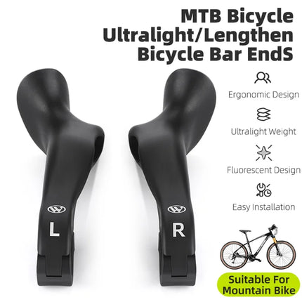 1309 Manopole per manubrio in composito di fibra di nylon con angolo regolabile