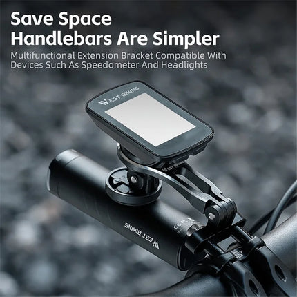 649 Adjustable Speedometer Extension Mount for Cycling