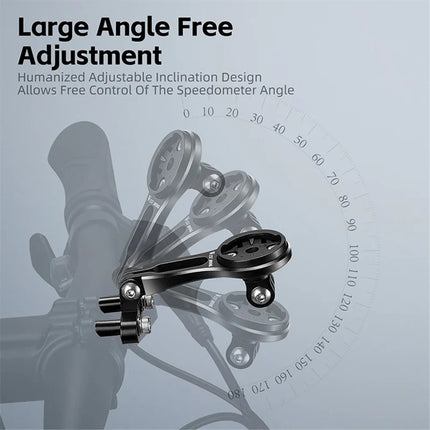 649 Adjustable Speedometer Extension Mount for Cycling