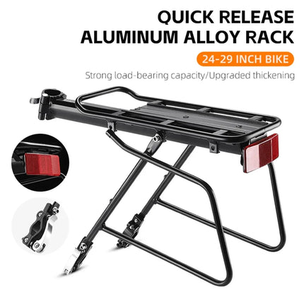 1684Portaequipajes de bicicleta, equipo de ciclismo con reposapiés