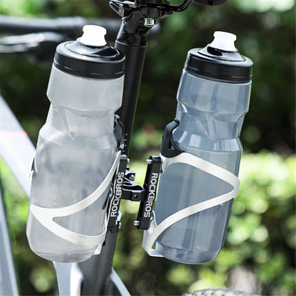 1242Adaptateur de Montage de Porte-bidon Alliage d&amp;#39;Aluminium Double Côté