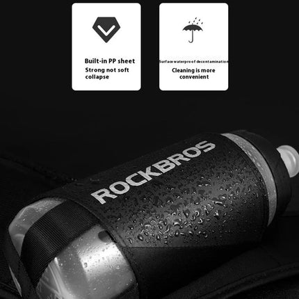 2397Sac banane course à pied et cyclisme 1L avec porte-bouteille