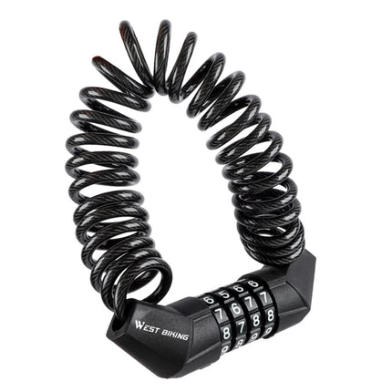 503Antivol de Vélo WEST BIKING - Câble Mini Code