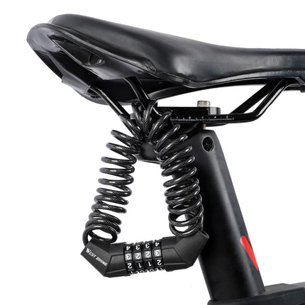 503Antivol de Vélo WEST BIKING - Câble Mini Code