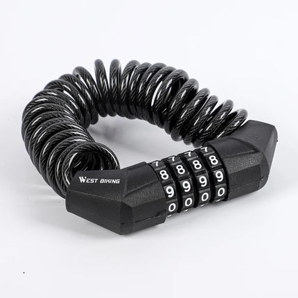 503Antivol de Vélo WEST BIKING - Câble Mini Code