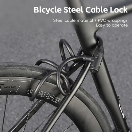 1205Câble en PVC pour vélo antivol épaissi pour VTT