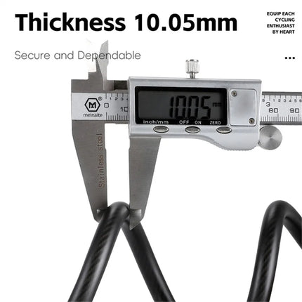 1205Câble en PVC pour vélo antivol épaissi pour VTT