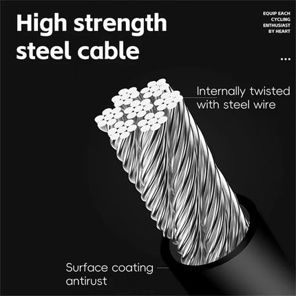 1205Câble en PVC pour vélo antivol épaissi pour VTT