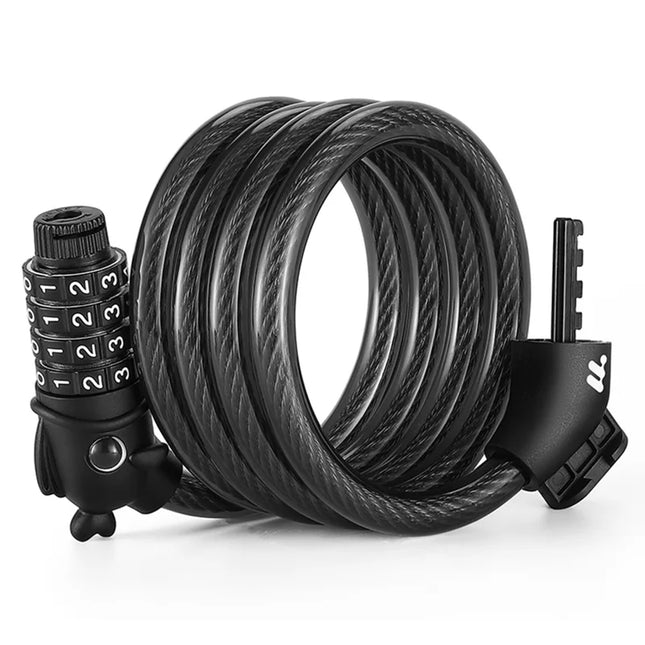 885C cable lock for bike with 4-digit combination for road bike mountain bike