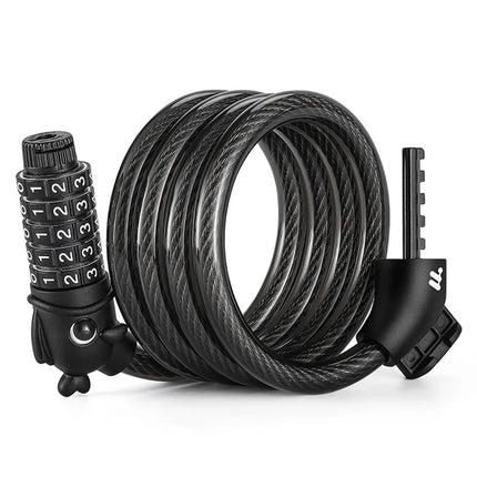 1292Câble antivol pour vélo avec combinaison à 4 chiffres pour vélo de route VTT