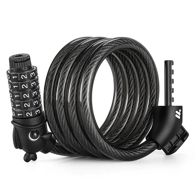 1292Câble antivol pour vélo avec combinaison à 4 chiffres pour vélo de route VTT