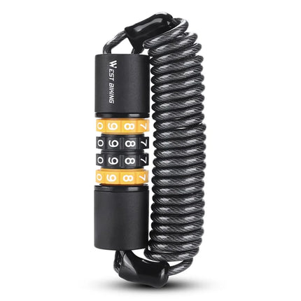 450 Antifurto per casco e bicicletta con codice a 4 cifre - Portatile