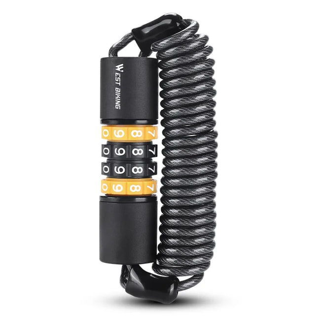 450 Antifurto per casco e bicicletta con codice a 4 cifre - Portatile