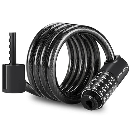 1719 Cabo antirroubo para bicicleta de estrada e BTT com código de acesso