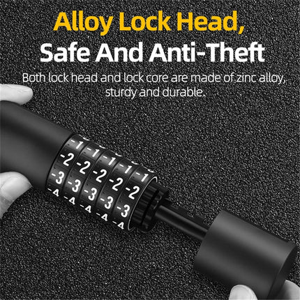 1719 Cabo antirroubo para bicicleta de estrada e BTT com código de acesso