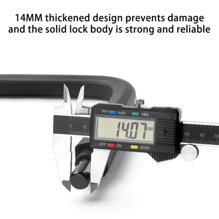 2472Antivol de vélo et moto ROCKBROS Haute Sécurité en Acier Allié