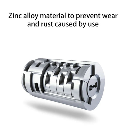 2472Antivol de vélo et moto ROCKBROS Haute Sécurité en Acier Allié