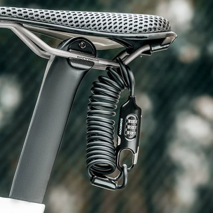 2187 Cadenas con código con cable de resorte Antirrobo de acero