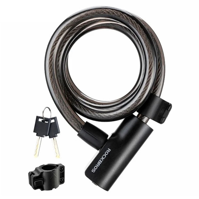 2216Cadenas de vélo antivol en acier, câble en spirale