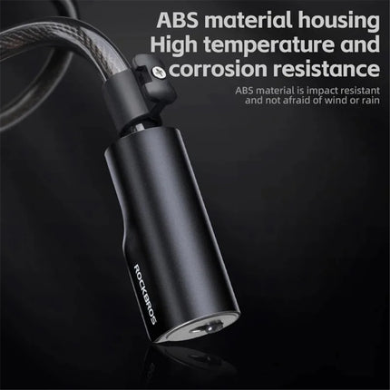 2216 Catena antifurto per bici in acciaio, cavo a spirale