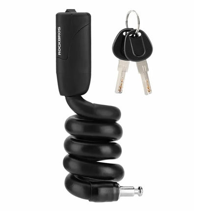 2371 Catena per bici multifunzione, cavo in acciaio spiralato, sicurezza antifurto