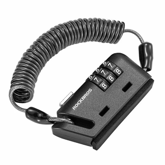 2284Cadenas à câble pour casque de moto, poussette et bagages