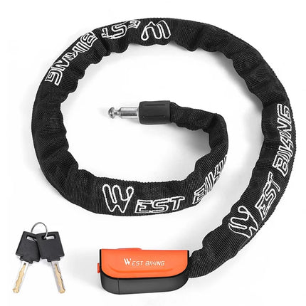 1261 Cadena antirrobo para bicicleta - Naranja