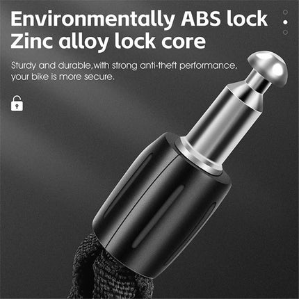 1261 Cadena antirrobo para bicicleta - Naranja