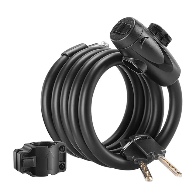 1029Antivol de Vélo  1,2m - Câble Acier Antivol